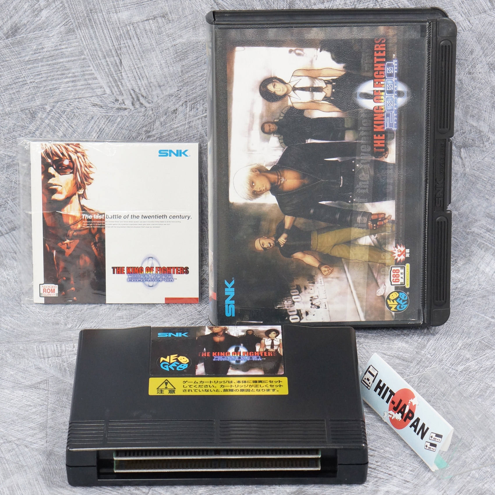 THE KING OF FIGHTERS 2000 KOF NEO GEO AES FREE SHIP SNK JP Ref