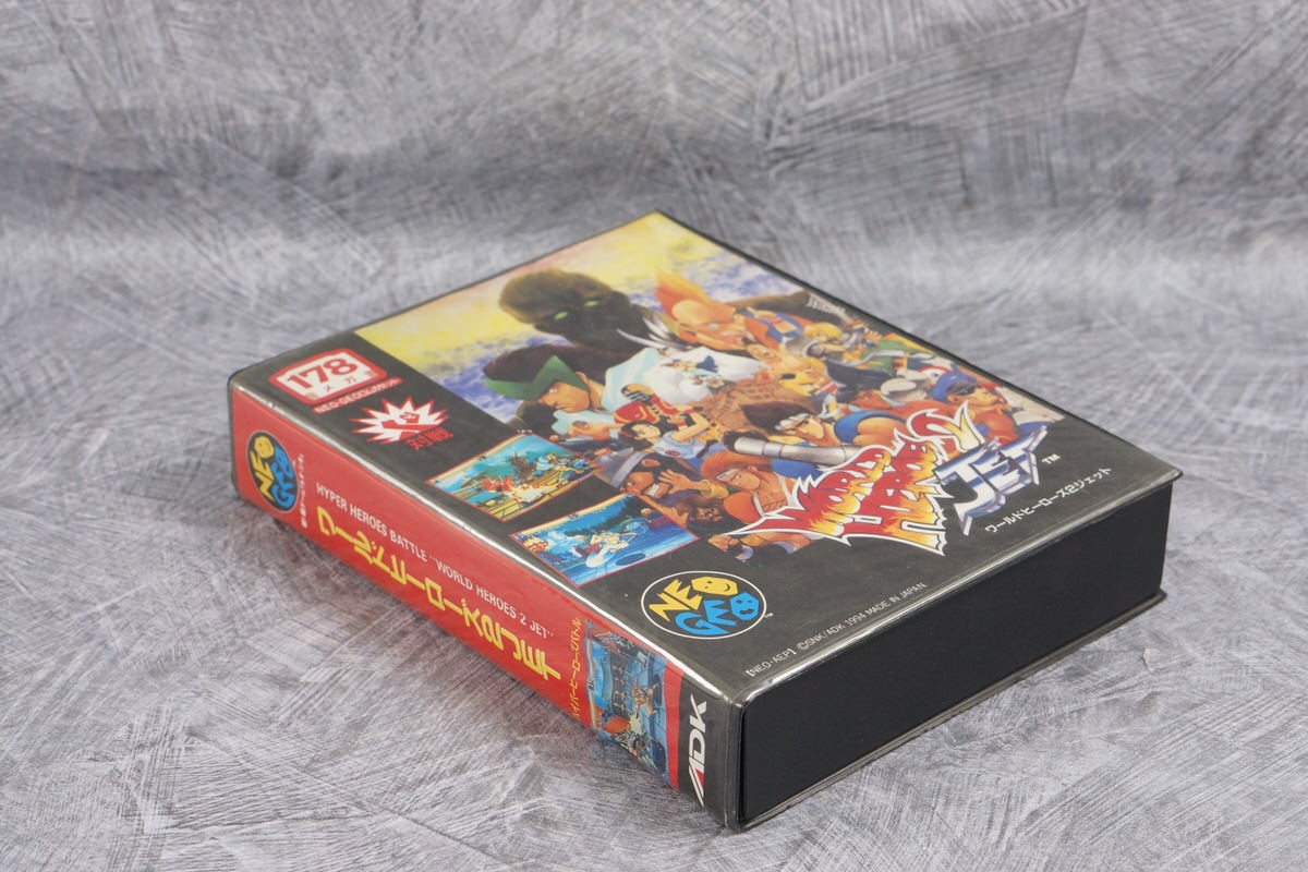 ワールドヒーローズ2JET ネオジオ AES Amazon | ワールドヒーローズ2JET NCD 【NEOGEO】 | ゲームソフト