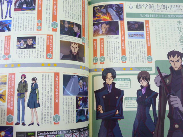 Code Geass R2 Lelouch Character Book Japanese Art Ebay