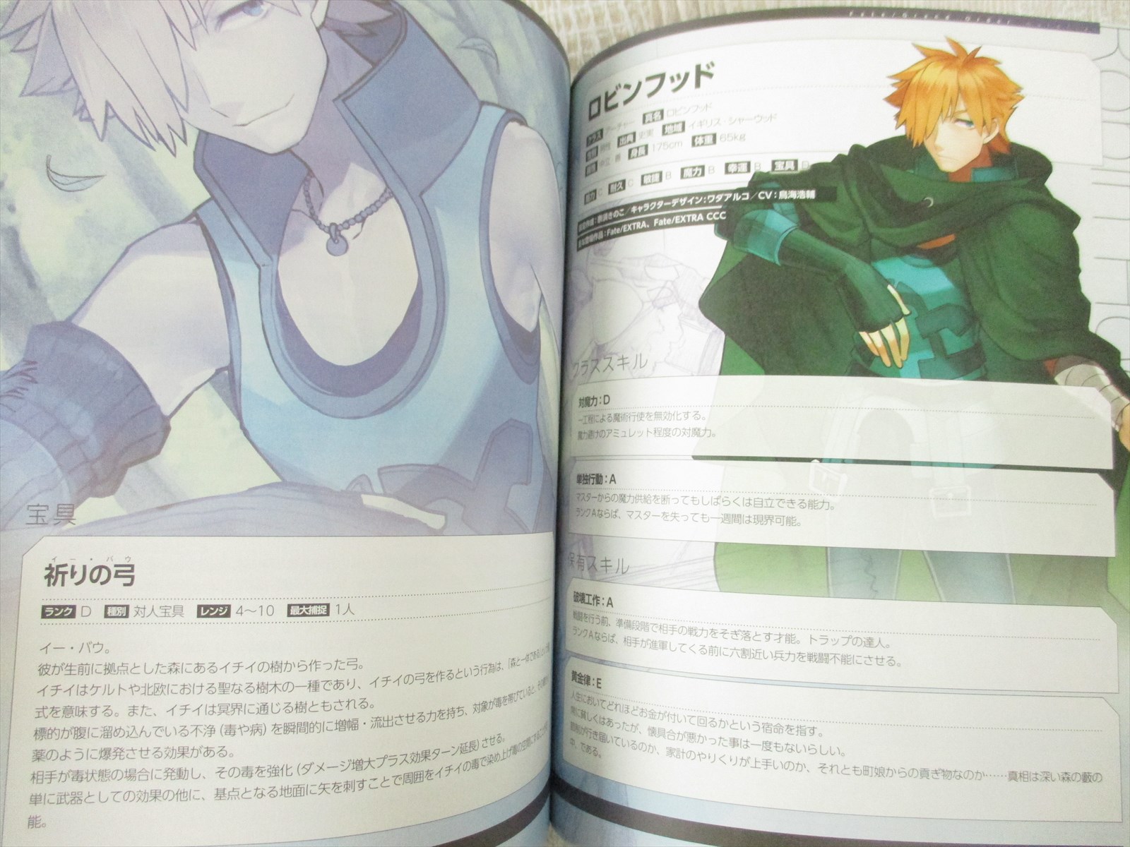 FATE GRAND ORDER Material I II 1 2 Art Set w/Strap Book Guide 2016