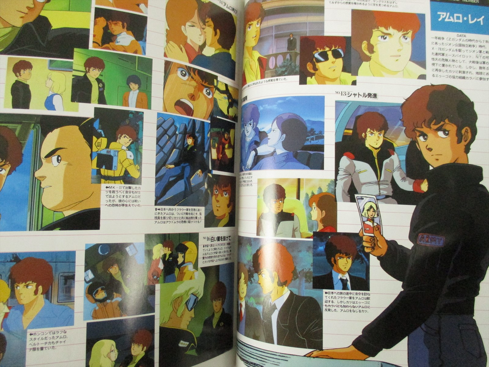 Z ZETA GUNDAM CHARACTER 1 Art Works Fan Book YOSHIKAZU