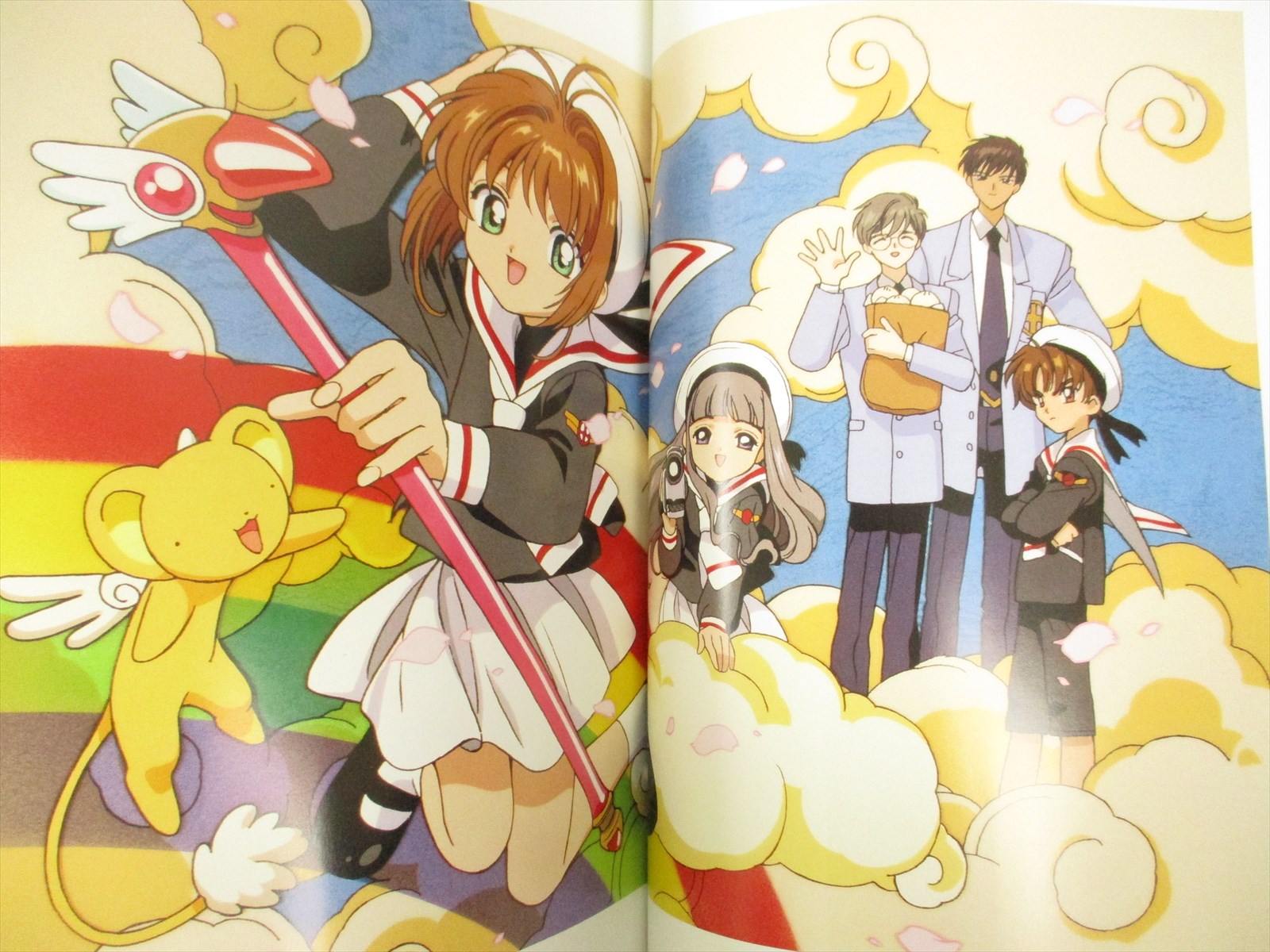 カードキャプターさくら Cheerio! 1〜3 CARDCAPTOR SAKURA CHEERIO 1-3 w/Poster Art Works Fan Book