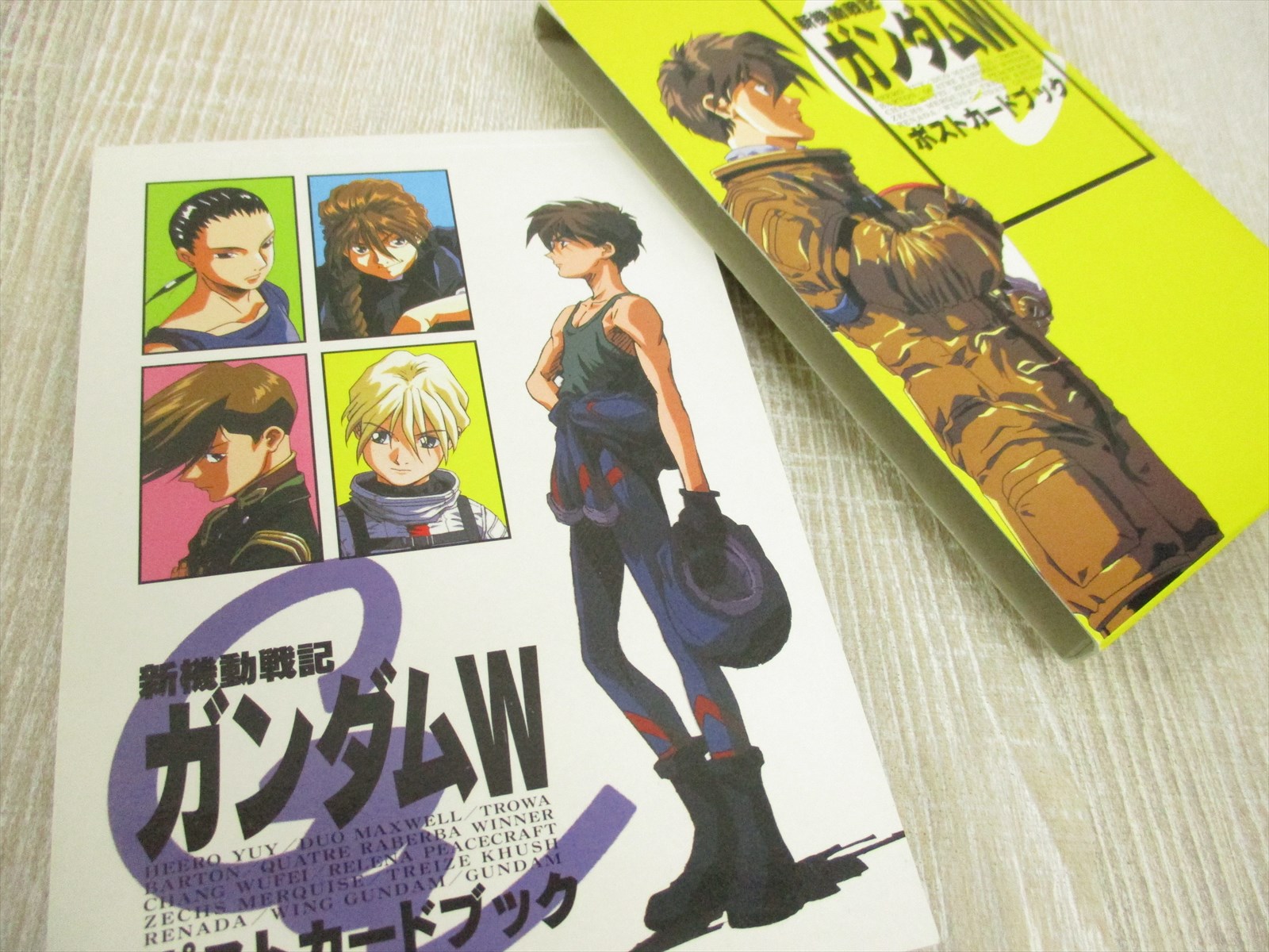 Gundam Wing W /'1st OPERATION/' illustration art book