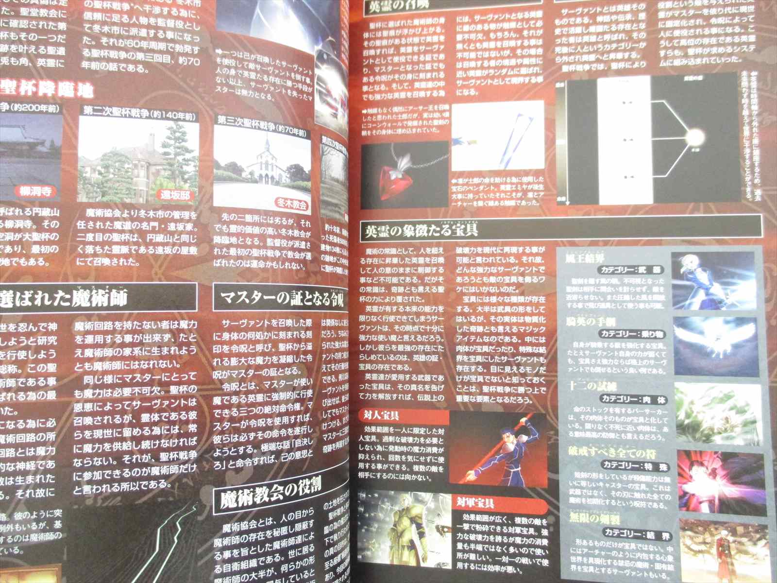 Fate Stay Night Visual Story Art Works Type Moon Japan Fan Book Eb35 Ebay
