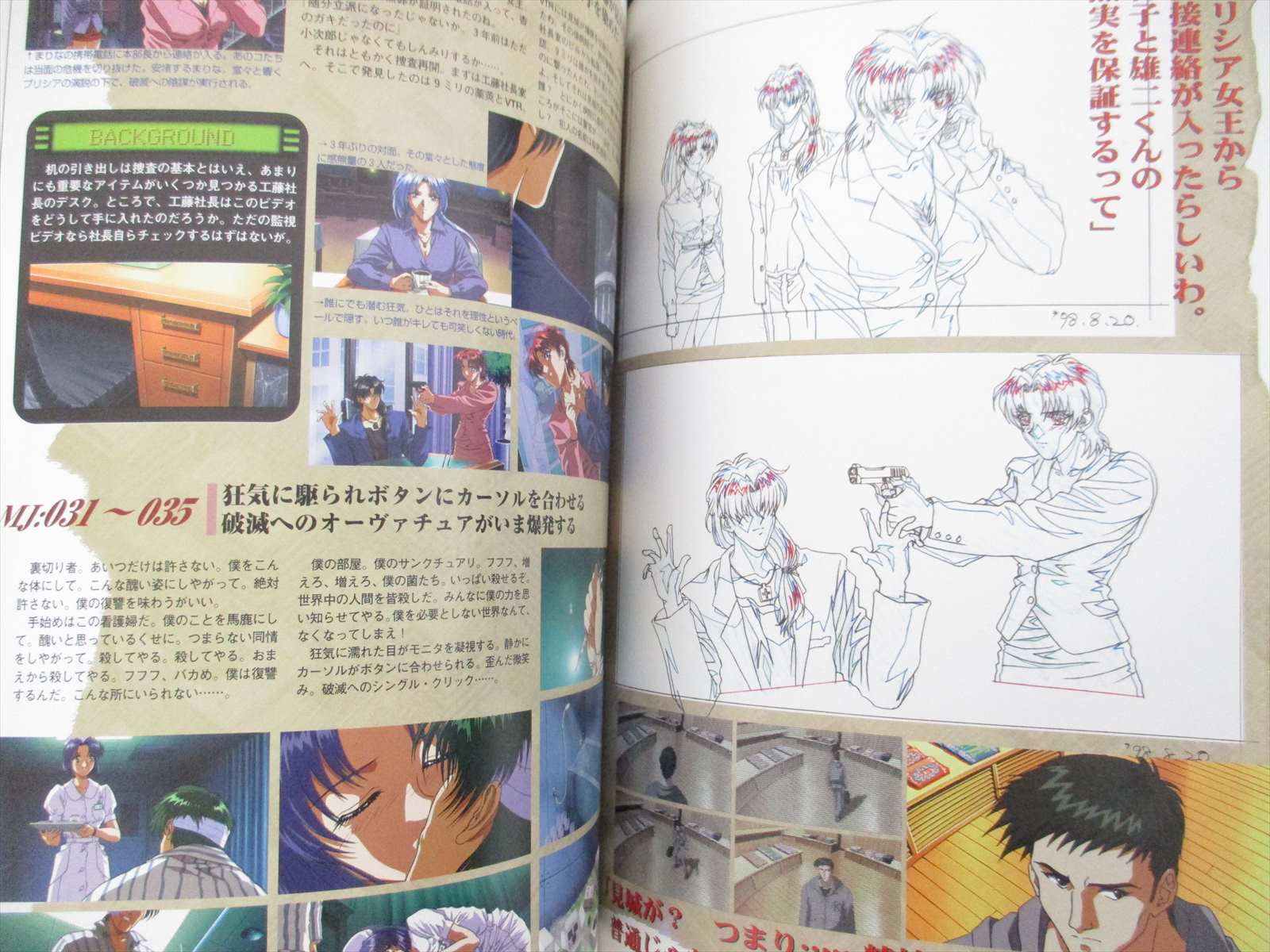 EVE THE LOST ONE Official Visual Book Guide Art Works Fan