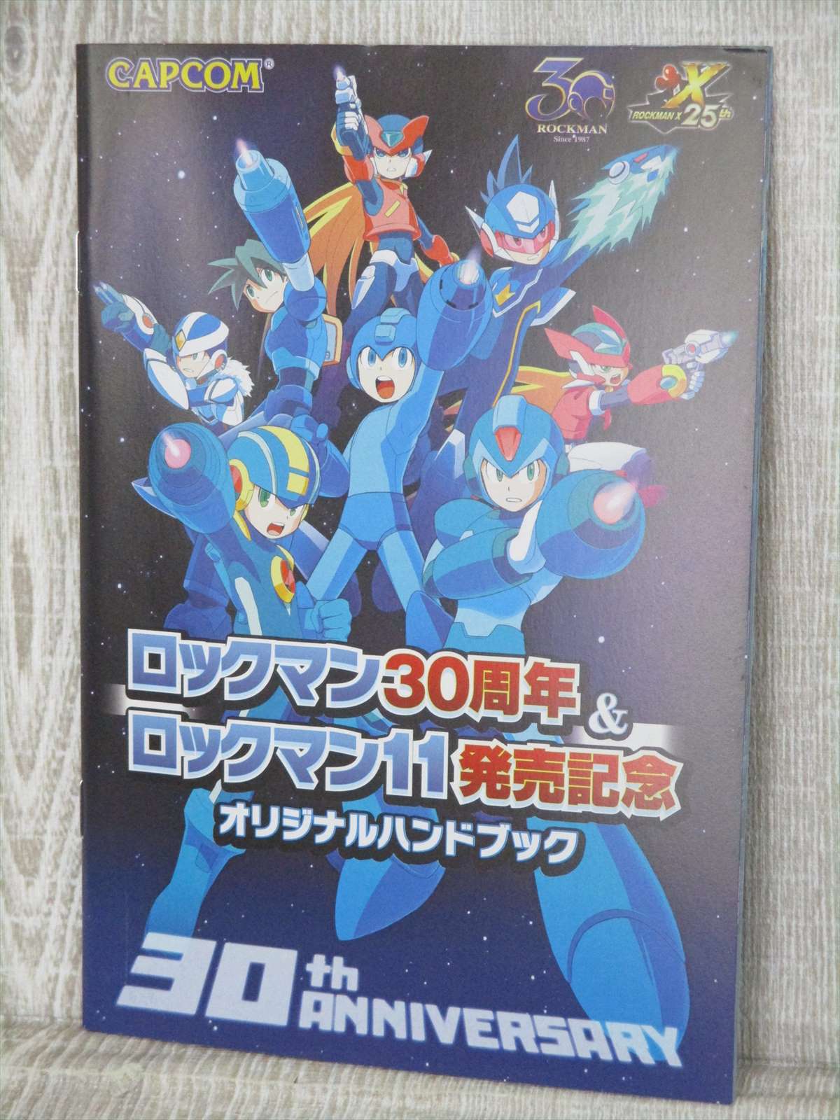 ROCKMAN 30th Anniv. XI 11 Art Fan Book Mega Man 2018 CAPCOM