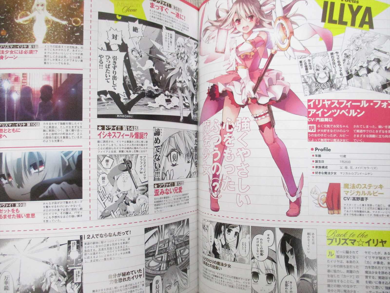 Fate Kaleid Liner Prisma Illya Art Works Prisma Focus 15 Ltd Booklet Book Ebay