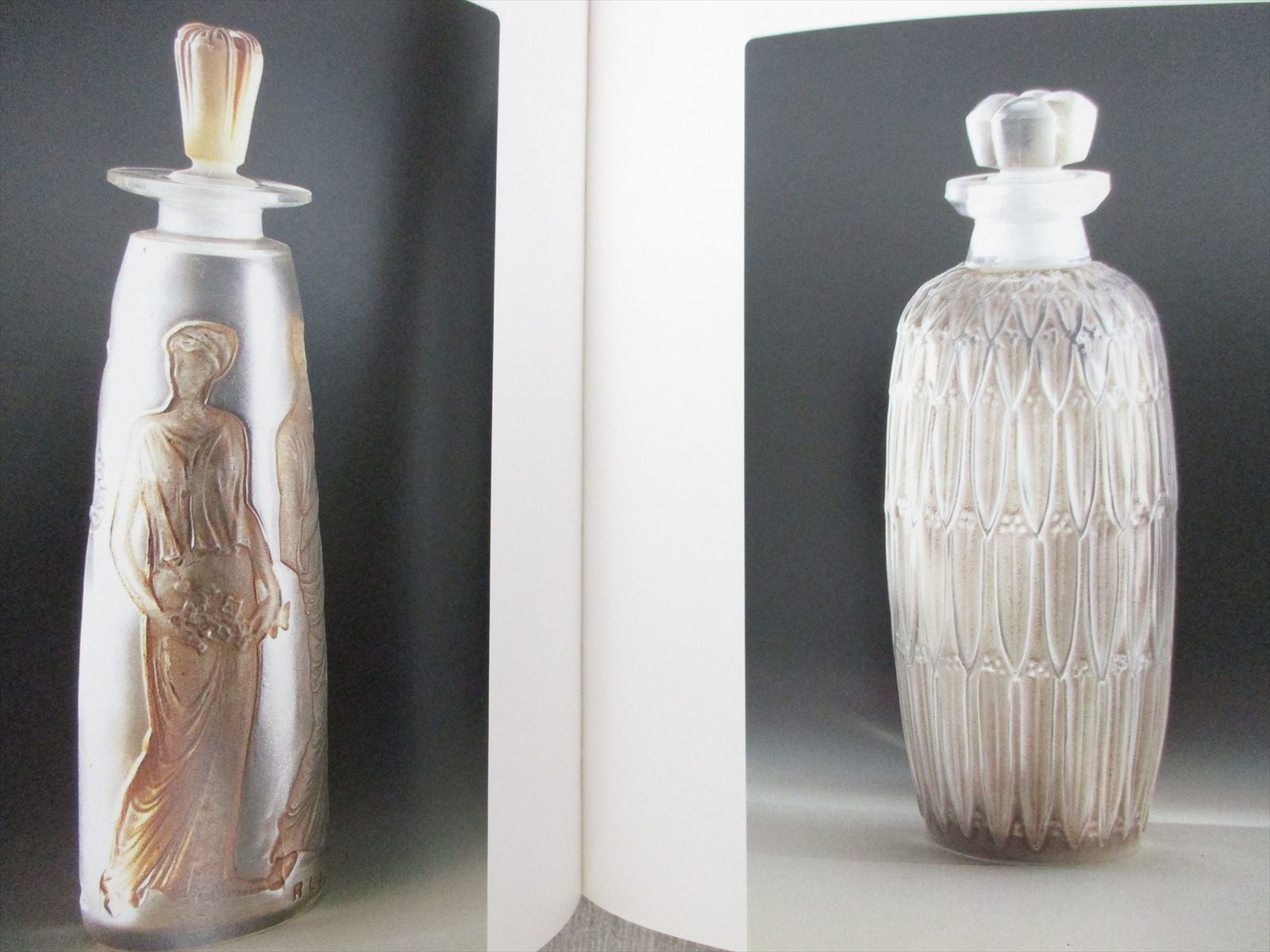 RENE LALIQUE Art Photo Book Vtg Art Nouveau Deco Jewelry Bottle
