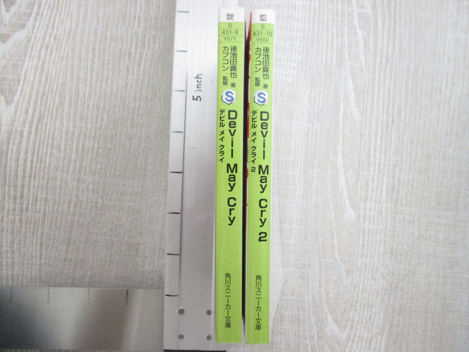 DEVIL MAY CRY Novel Complete Set 1&2 SHINYA GOIKEDA Japan