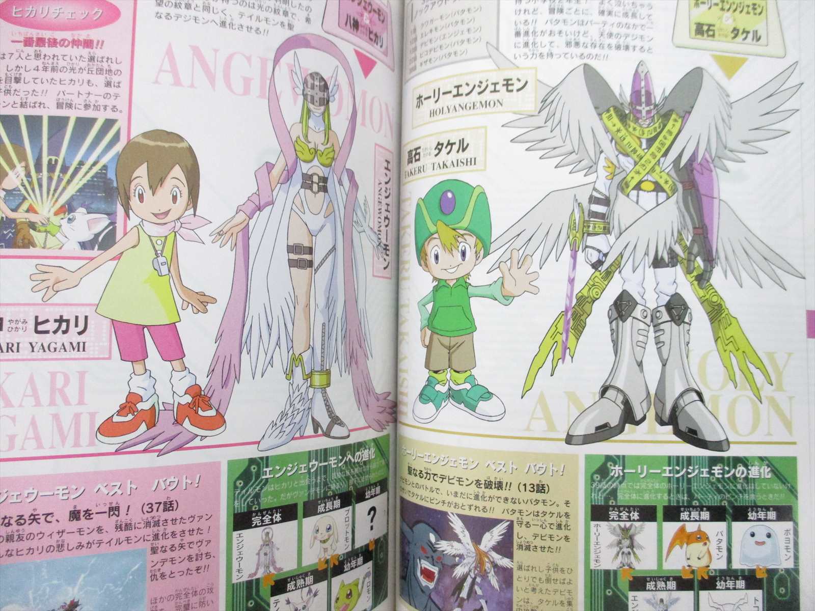 DIGIMON ADVENTURE Official Daizukan II 2 Anime Movie Art