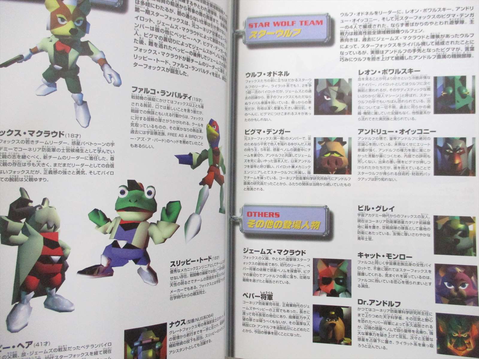 Star Fox 64 Official Game Guide Japan Book Nintendo N64 1997 Sg54 Ebay