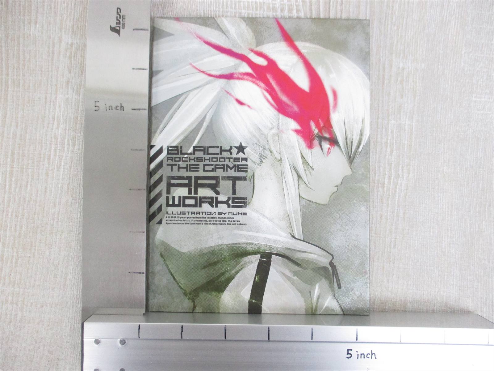 BLACK ROCK SHOOTER The Game Art Works w/CD PSP 2011 Japan