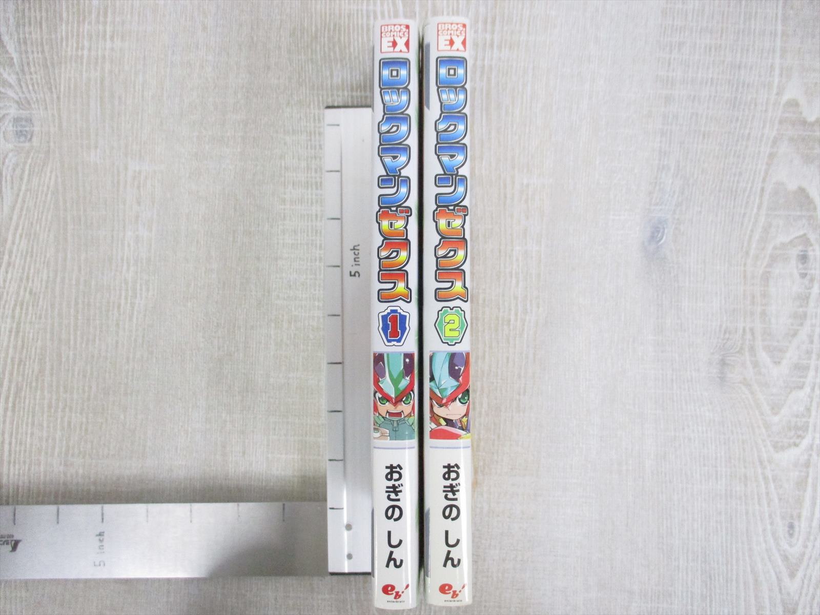 ROCKMAN ZX Manga Comic Complete Set 1&2 SHIN OGINO 2007
