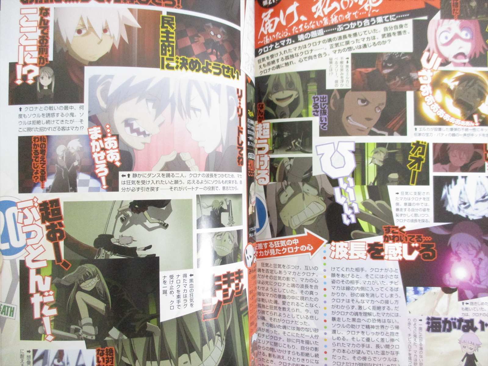 SOUL EATER TV Anime Official Fan Book Crisis Edition w