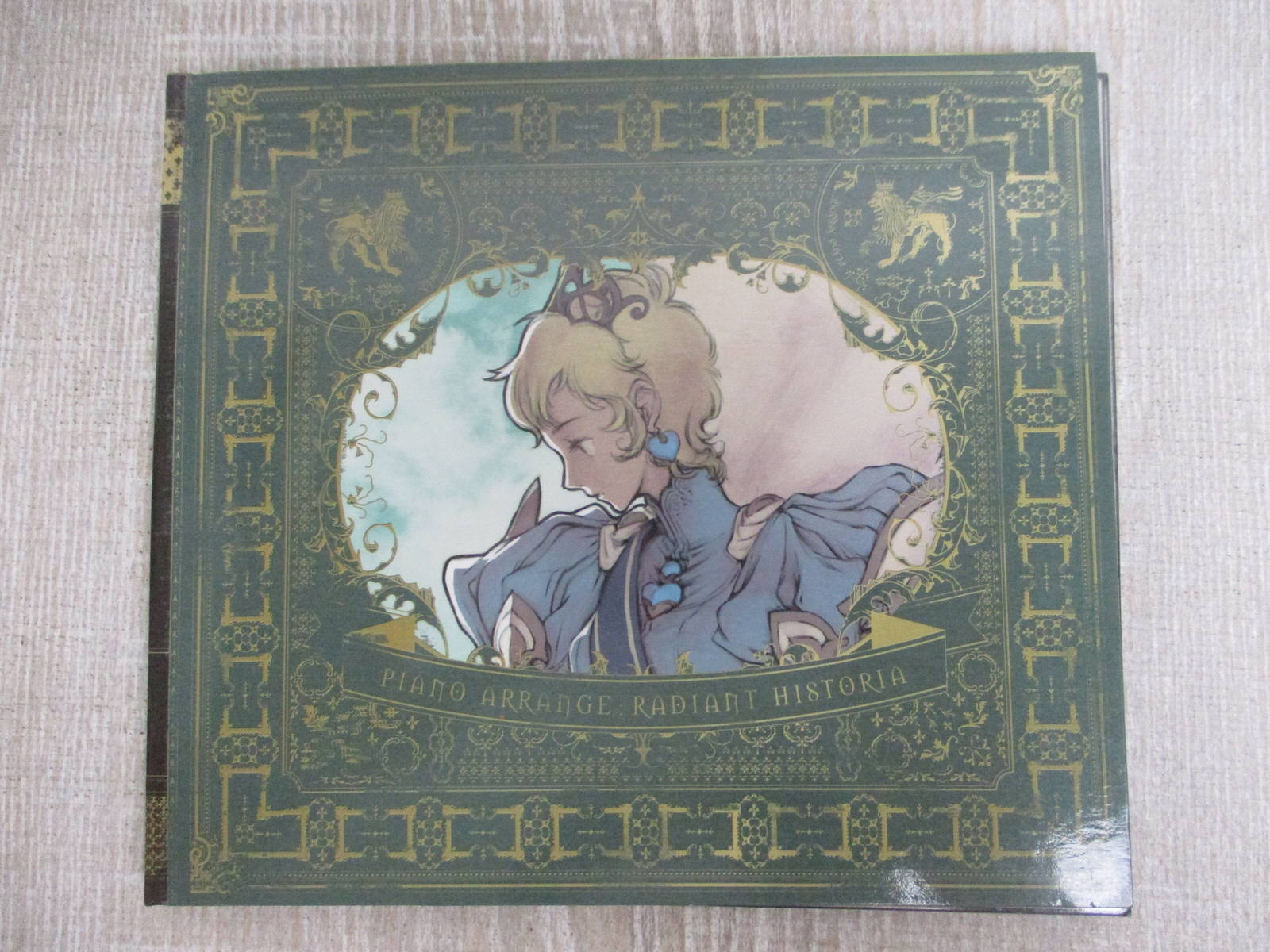 RADIANT HISTORIA Perfect Chronology Special Art Book w/CD
