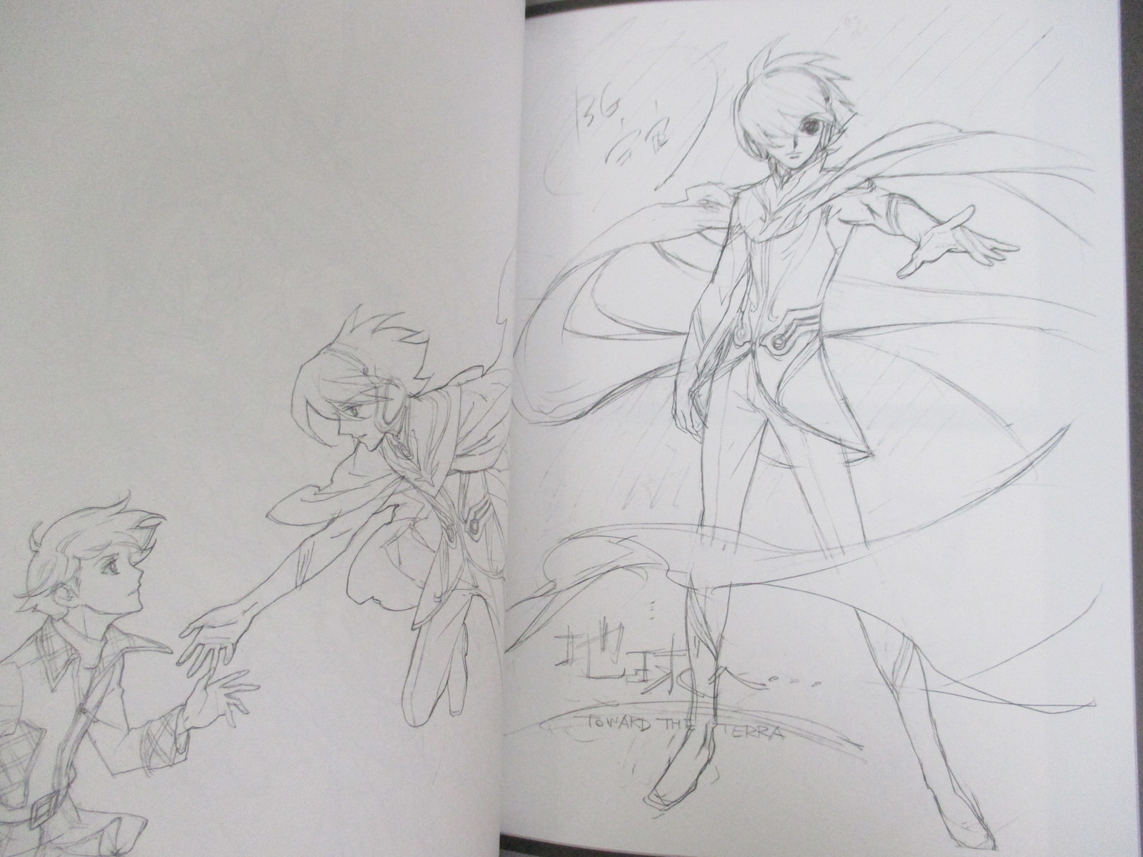 NOBUTERU YUKI Art Works TOWARD THE TERRA w/Postcard Doujin