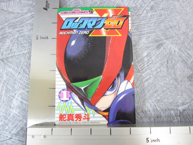 HISTORIE He-001 16コマ Mega Man ZX Timelines #1 CVR X1 - Keenbiscuit ZX Girls
