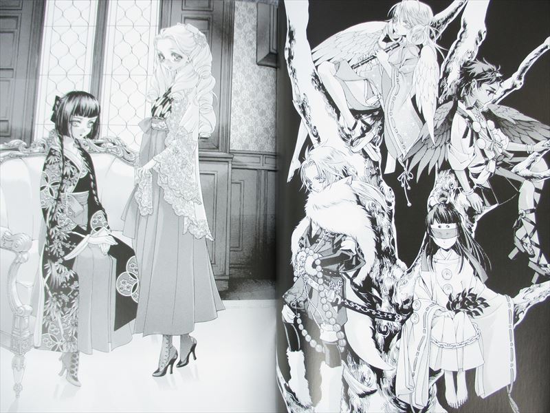 KIYO QJO Kyujyo Art Book MONOCHROME+SKETCH ZONE 00 Design