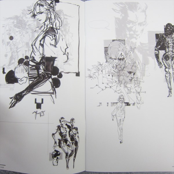 Art of YOJI SHINKAWA 3 Metal Gear Solid Design Book Konami 2011