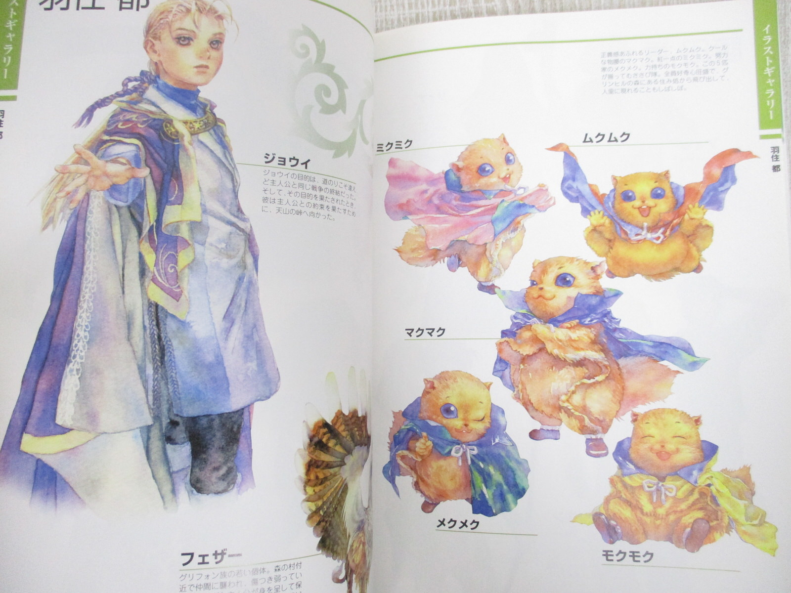 GENSO SUIKODEN Card Stories Graphics Guide Fan GameBoy
