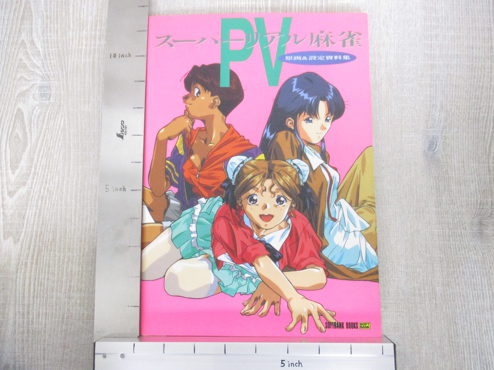 SUPER REAL MAHJONG PV P5 w/Pop-up Poster Art Works Super Famicom