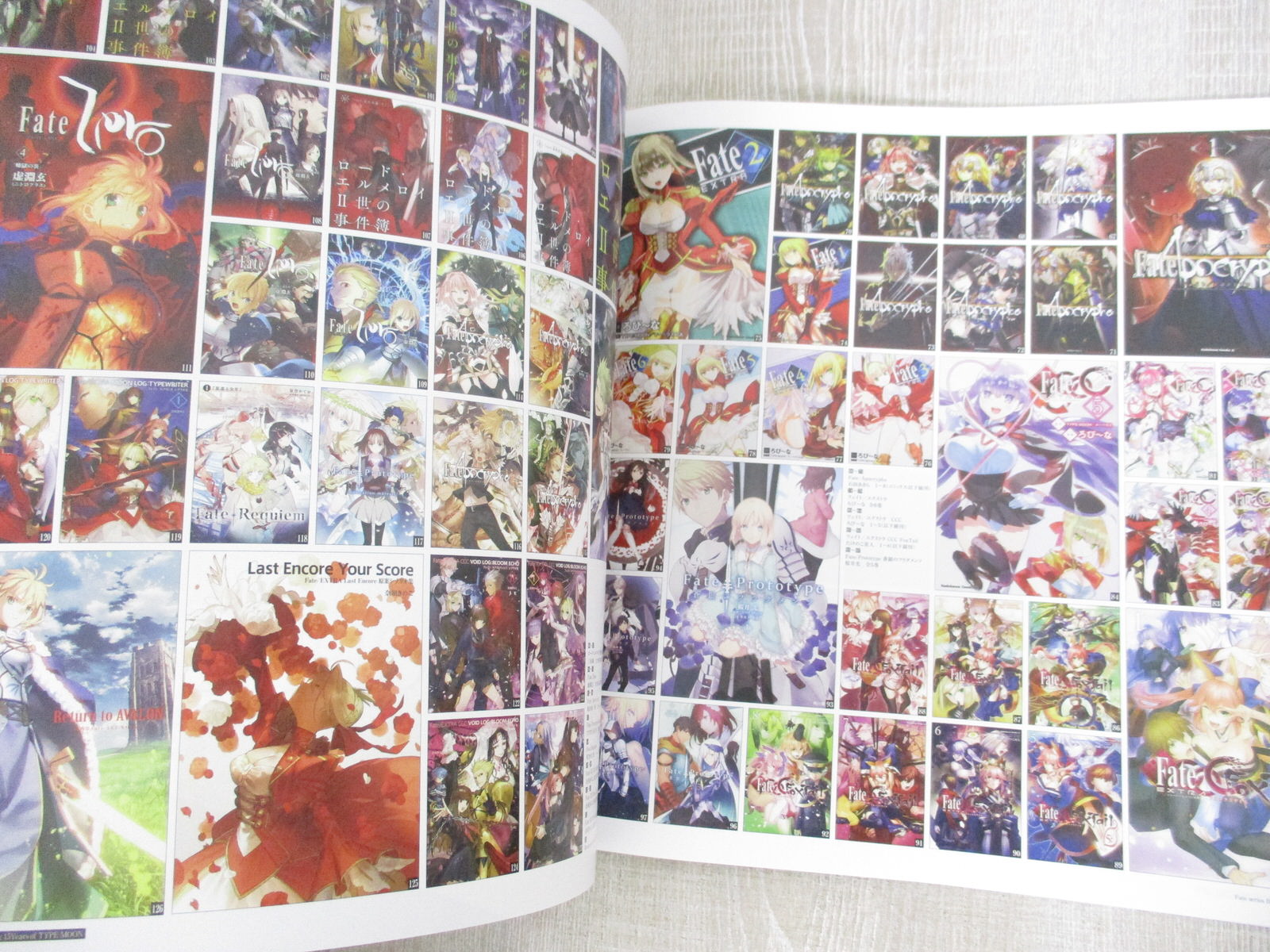 Fate15周年 コースターセット オマケ付き FATE STAY NIGHT Type-Moon 15th Ltd Exhibition Japan Booklet