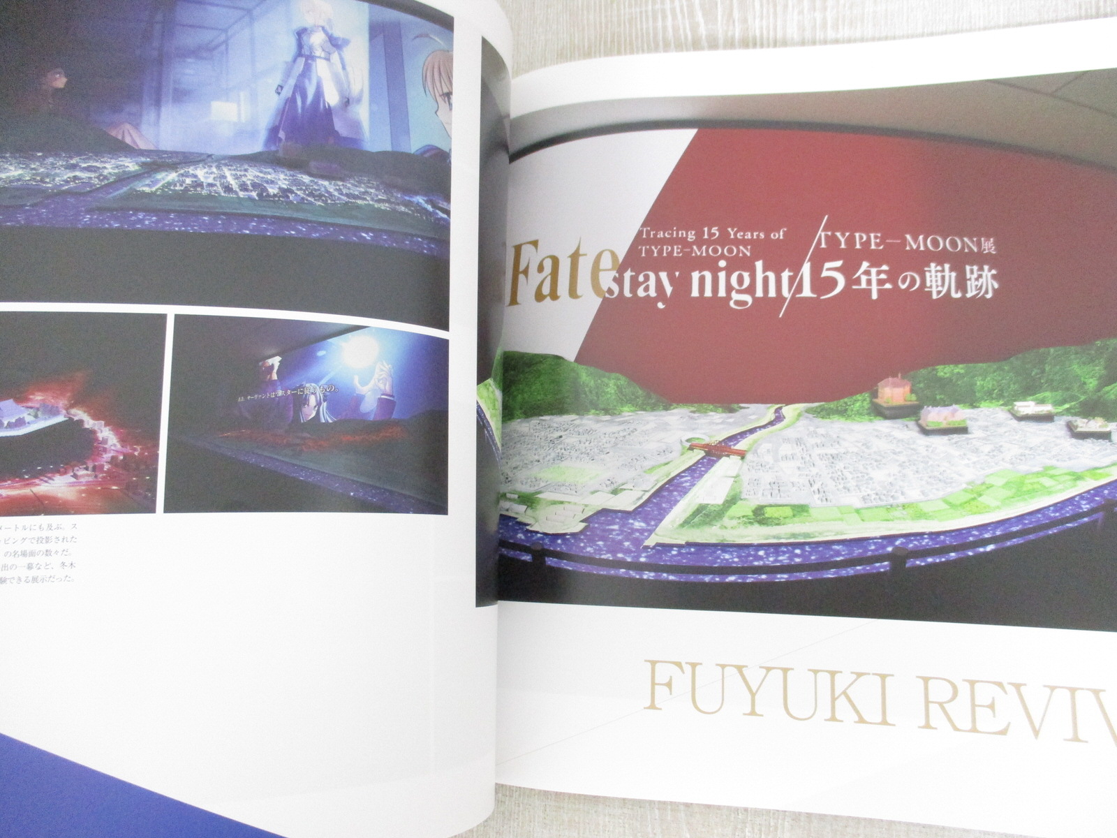 FATE STAY NIGHT Type-Moon 15 Years Exhibition Ltd Art Fan