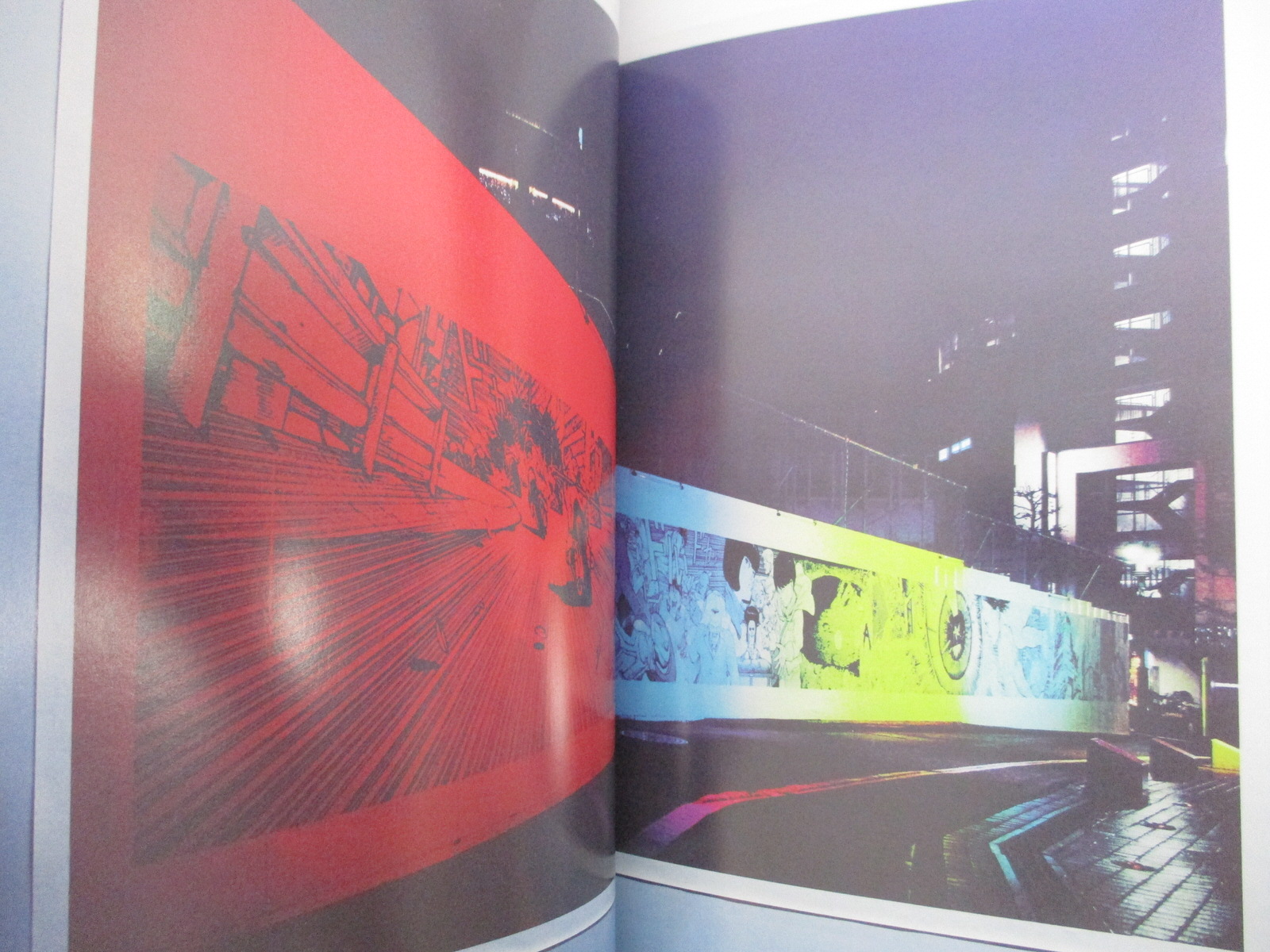 AKIRA ART OF WALL w/Poster Complete Art Set KATSUHIRO OTOMO AKIRA ART OF WALL w/Poster Complete Art Set KATSUHIRO OTOMO