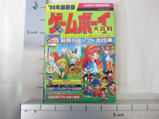 GAME BOY DAI HYAKKA ENCYCLOPEDIA '99 Guide Fan Book JN23 | eBay