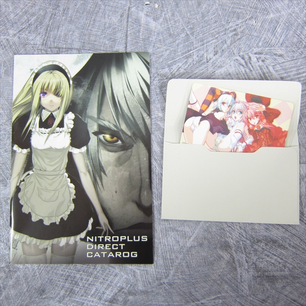 NITROPLUS BOX Complete Art Book Puzzle Calendar & Telephone