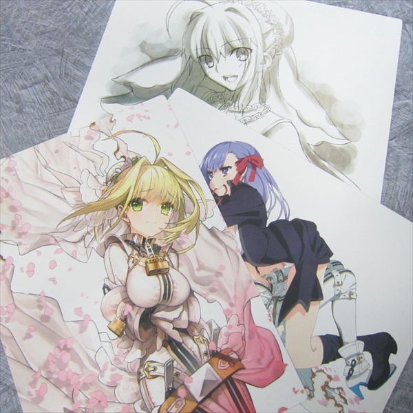FATE/EXTRA CCC OP Production Note LABYRINTH BOX Complete Art