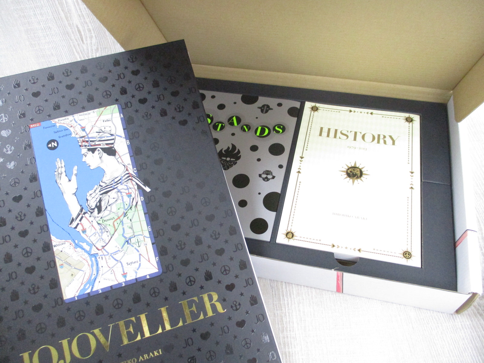JOJOVELLER Art Set HIROHIKO ARAKI Jojo's Bizarre Adventure