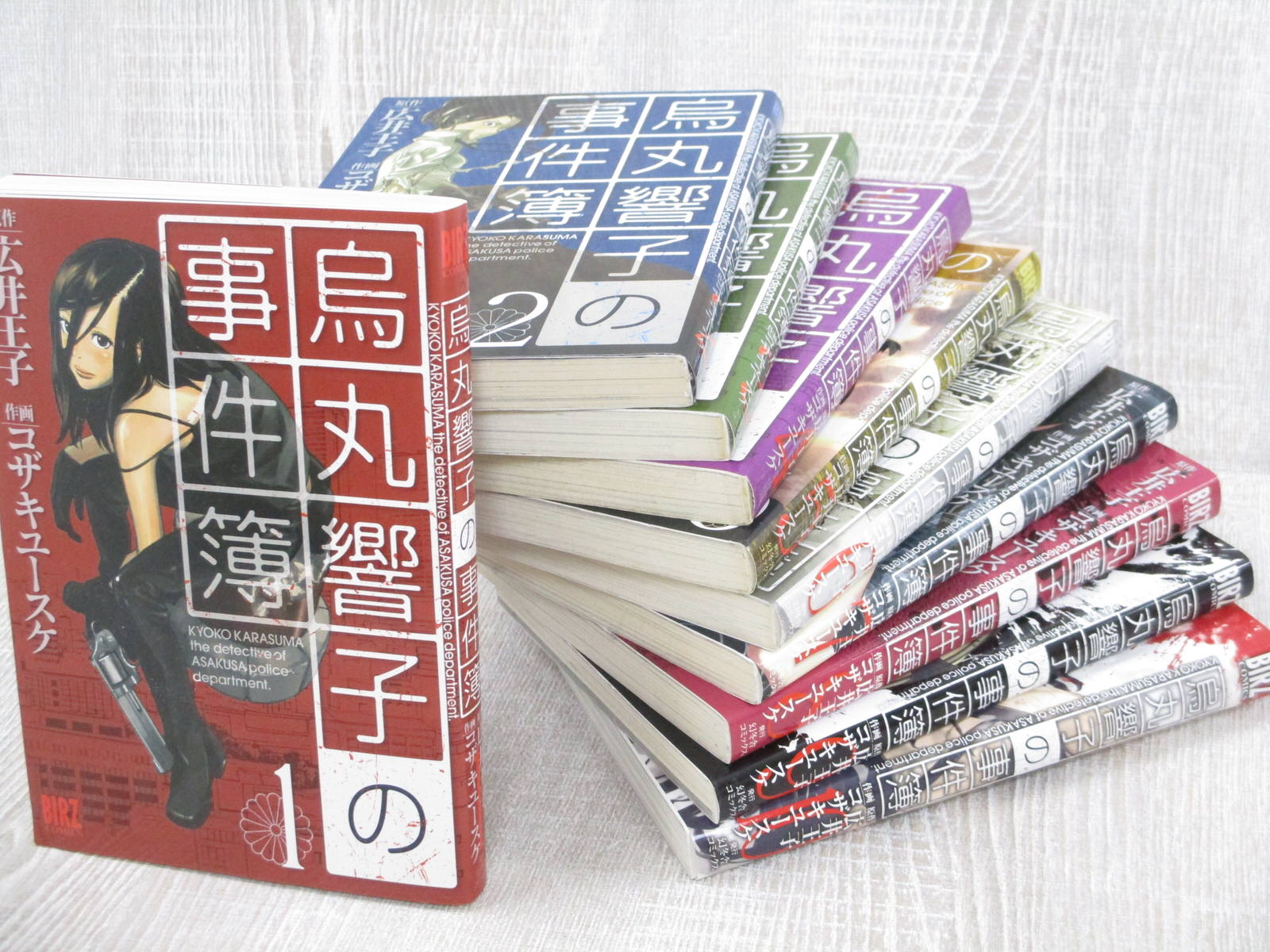 KARASUMA KYOKO NO JIKENBO Manga Comic Complete Set 1-10