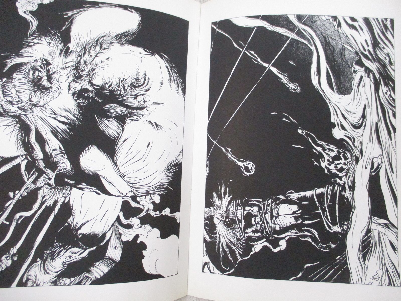 絶版 BAD MAD AMANO 古書 古本 アート AMANO YOSHITAKA Art Works MONO 1 Doujin Book 1986 Japan Vtg