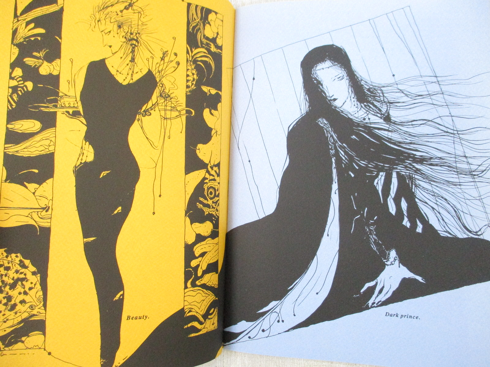 Yoshitaka Amano 非売品 3枚セット AMANO YOSHITAKA Art Works MONO 3 Doujin Book 1990 Japan Vtg