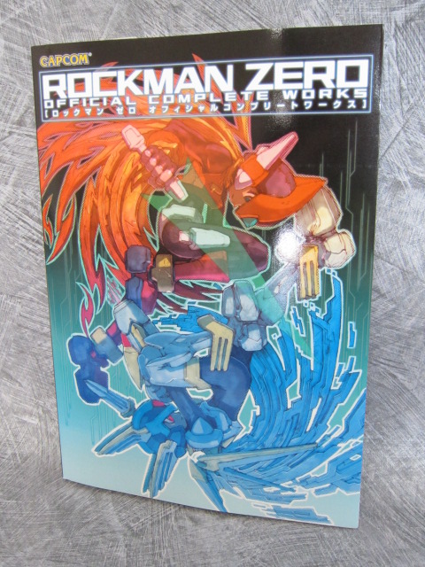 ROCKMAN ZERO Mega Man Official Complete Works Art Fan Book
