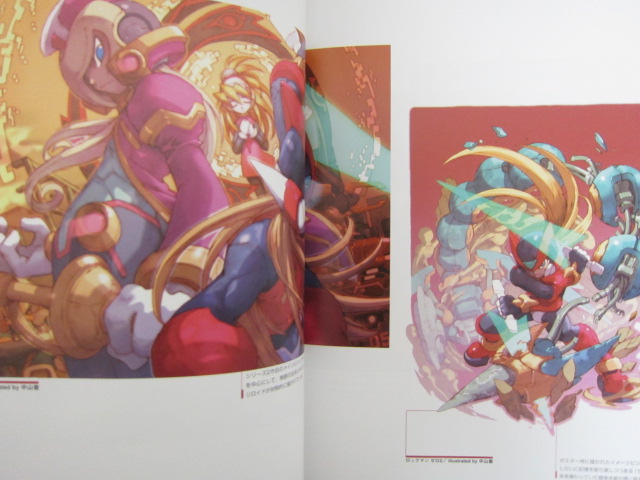 ROCKMAN ZERO Mega Man Official Complete Works Art Fan Book