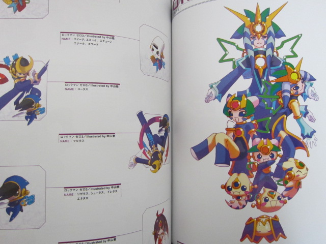 ROCKMAN ZERO Mega Man Official Complete Works Art Fan Book