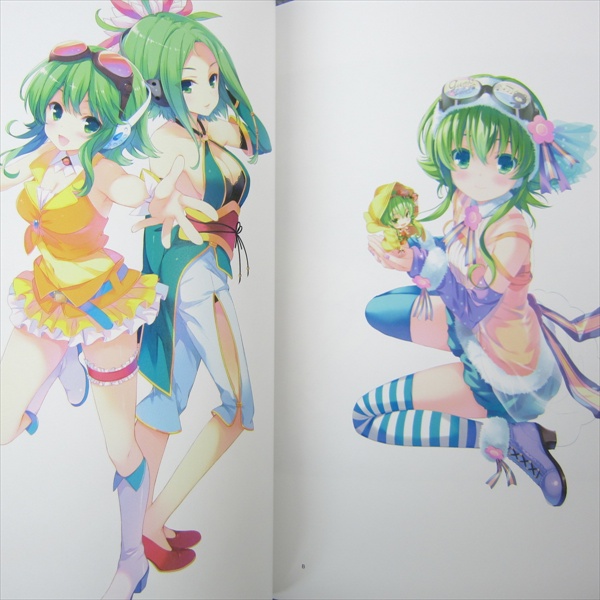 その他 GUMI GUMI GRAPHIXXX Vocaloid GUMI 5th Anniversary Official Art Book