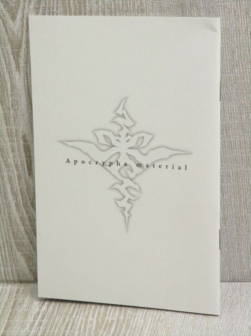 激レア Fate Apocrypha TSUTAYA 色紙 FATE / APOCRYPHA Material Art Works 2014 Type-Moon Fan Book