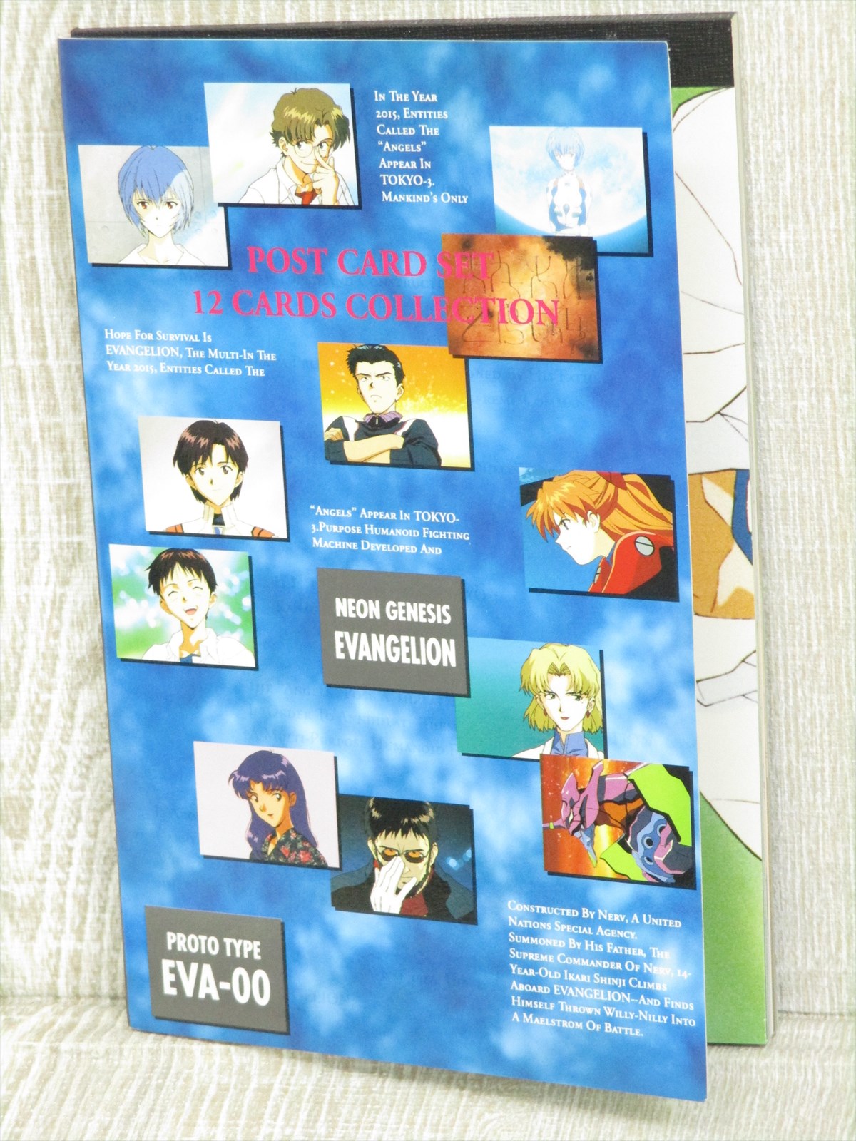 EVANGELION Neo Genesis Postcard Collection Art Fan Book Yoshiyuki