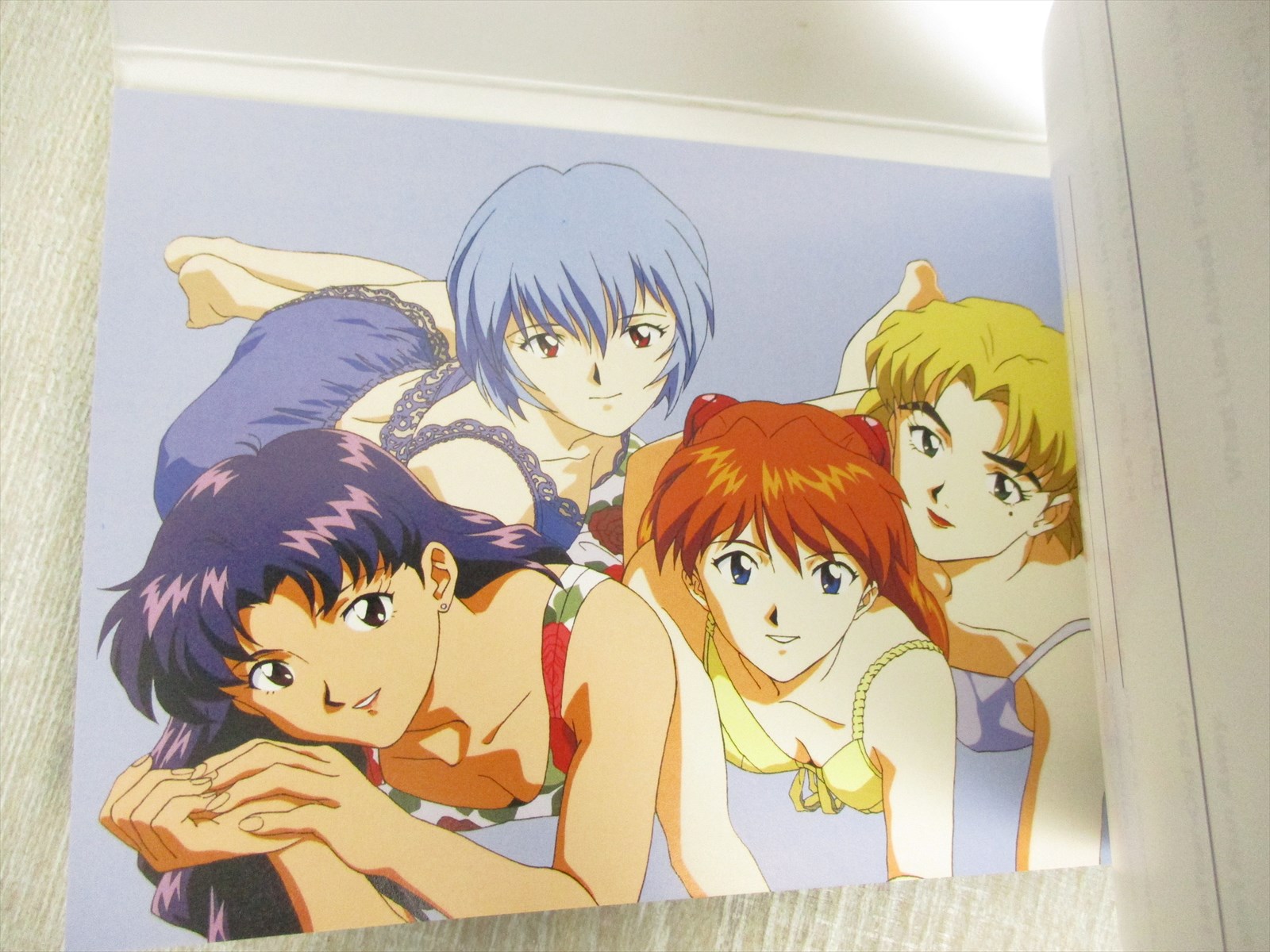 EVANGELION Neo Genesis Postcard Collection Art Fan Book Yoshiyuki