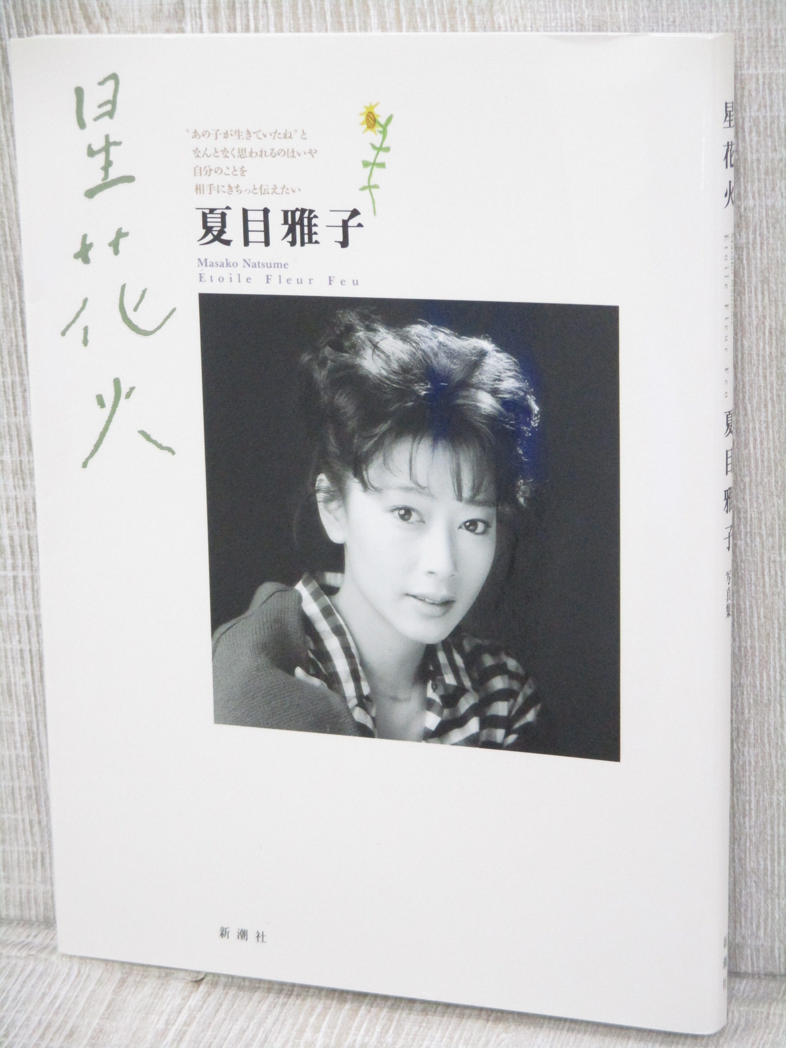 MASAKO NATSUME Photo Book HOSHI HANABI Art Japanese Acress Fan