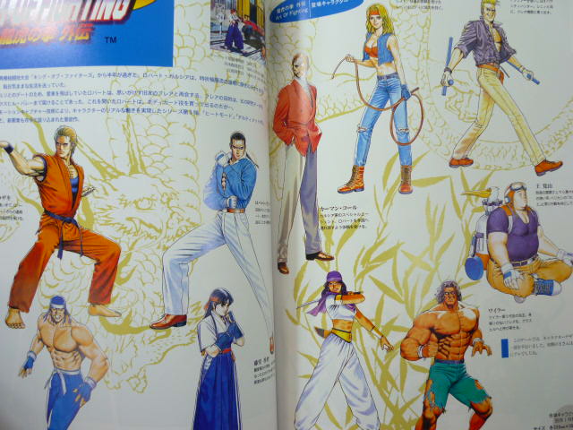 SNKイラストレーションズ SNK ILLUSTRATIONS Book Neo Geo Game Art Works Fan KOF Fatal