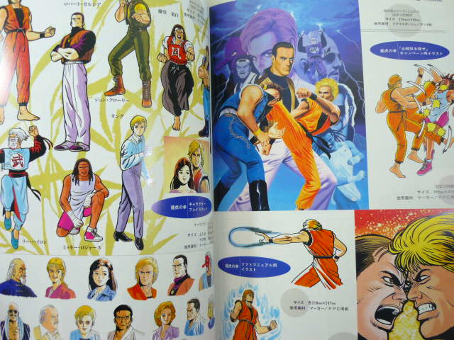 SNKイラストレーションズ SNK ILLUSTRATIONS Book Neo Geo Game Art Works Fan KOF Fatal