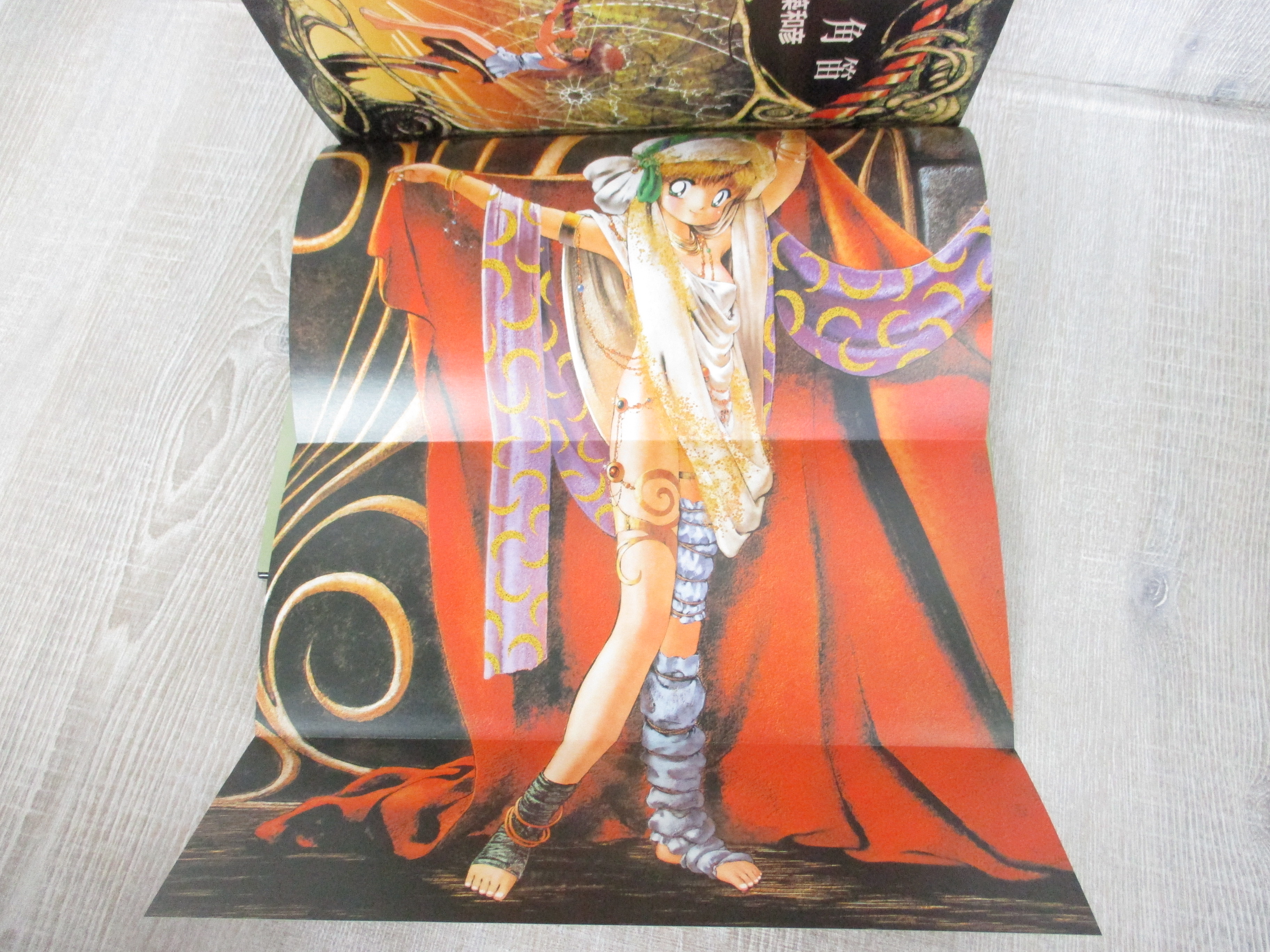 KAZUHIKO TSUZUKI Art Works AKAI TSUNOBUE w/Poster Planet Brute