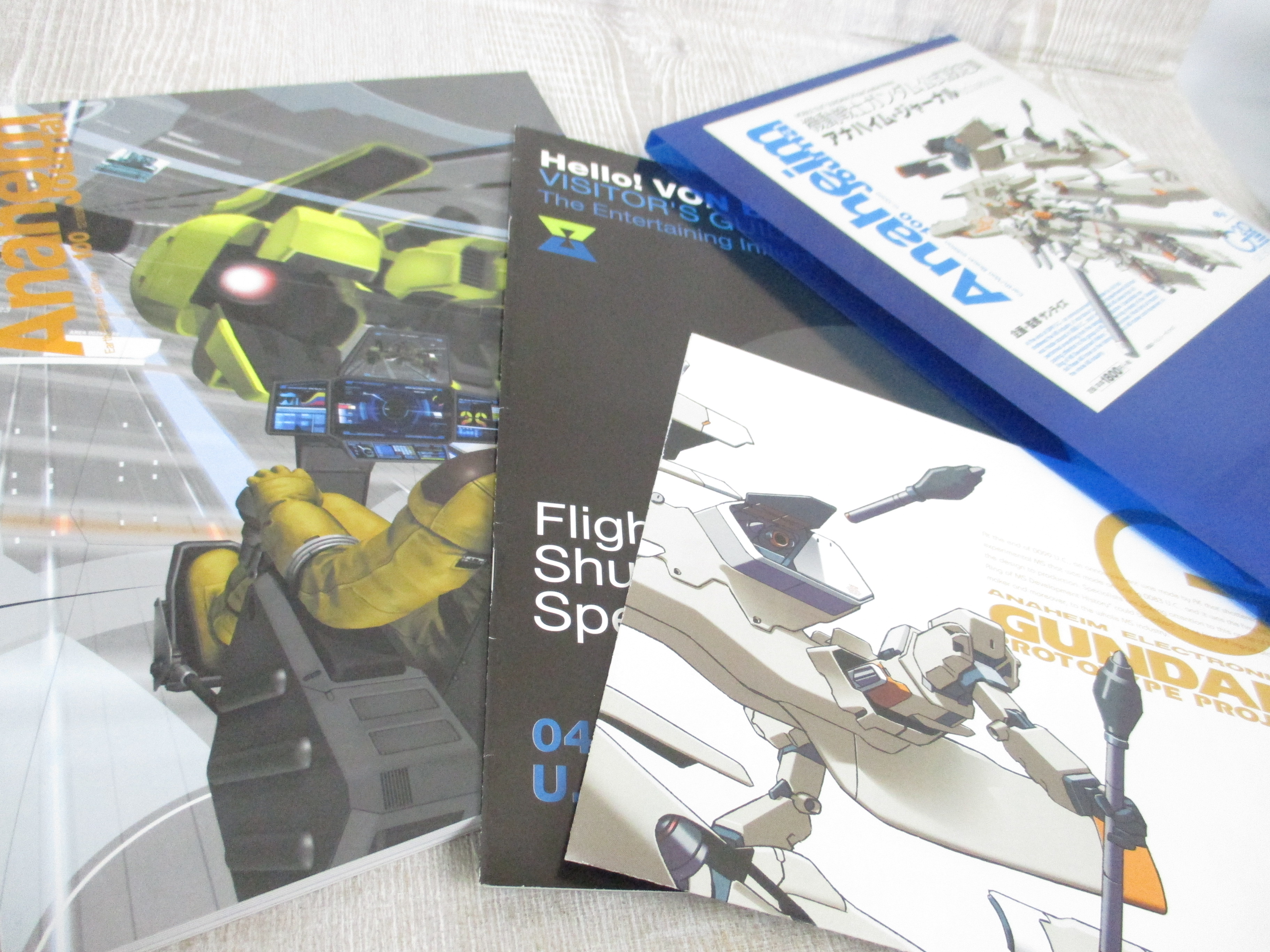 GUNDAM ANAHEIM JOURNAL U.C.0083-0099 Art Works +Booklet