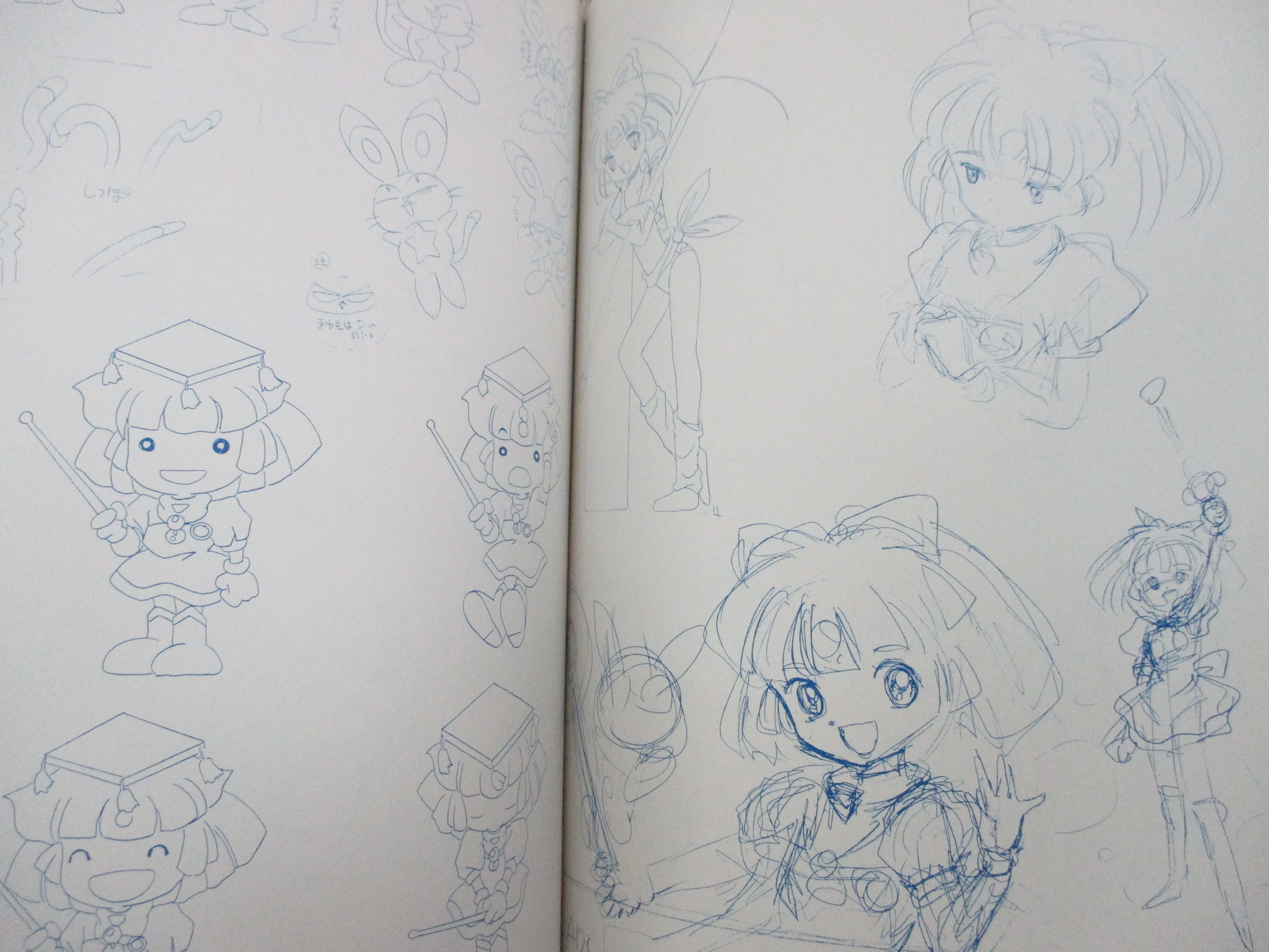 TWINKLE STAR SPRITES w/1998 Calendar Guide Art Fan Sega Saturn