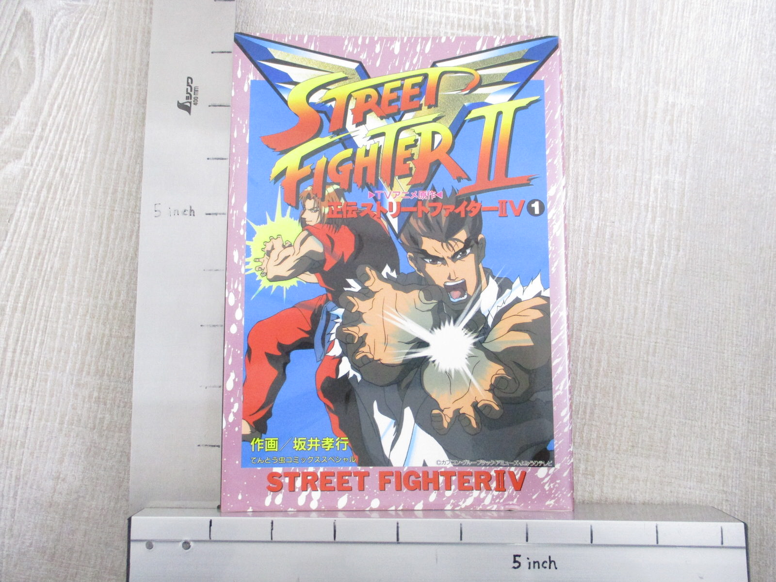 SEIDEN STREET FIGHTER II V 2V Manga Comic TAKAYUKI SAKAI