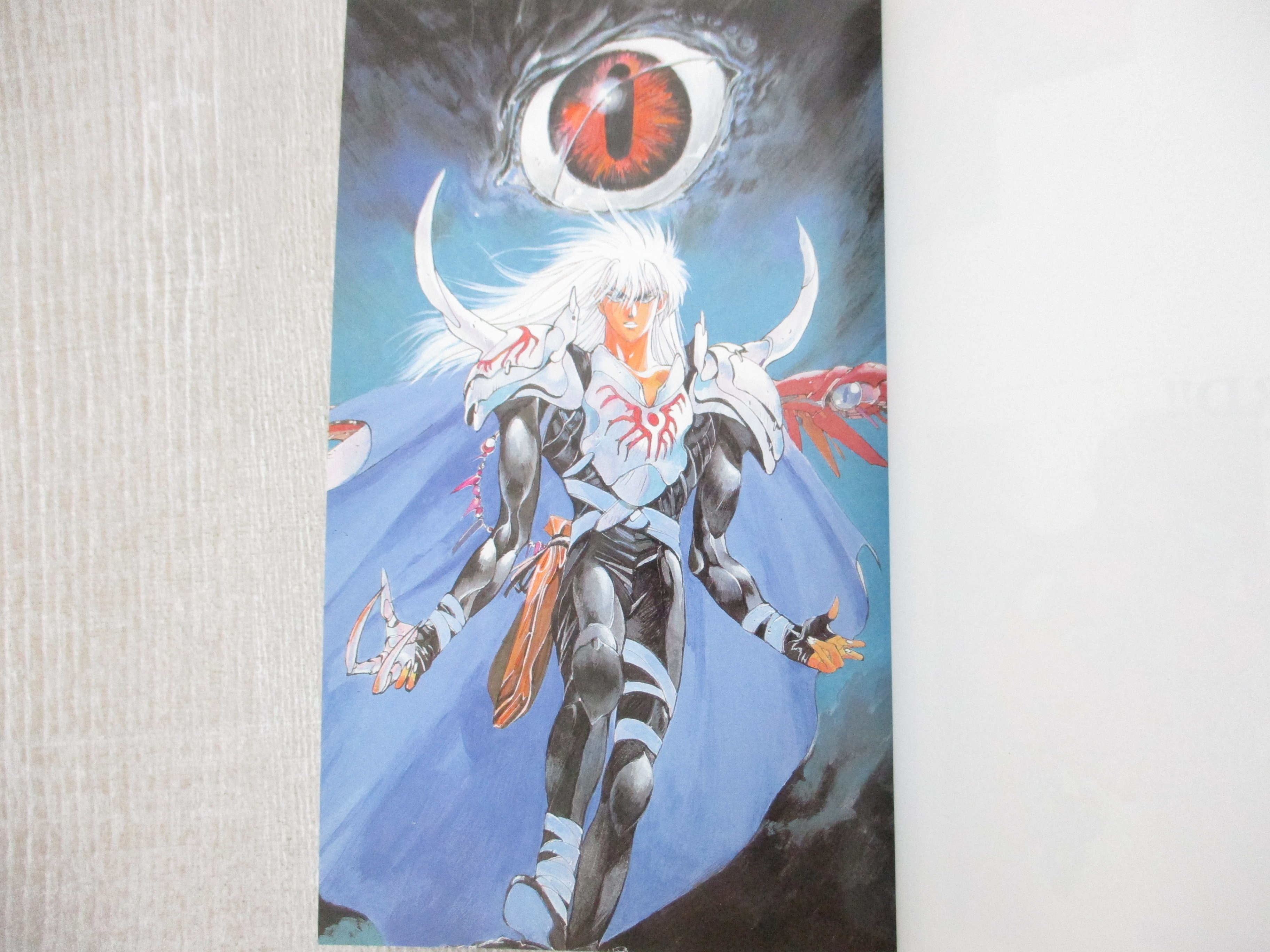 BASTARD POSTCARD EX KAZUSHI HAGIWARA Art Works Fan Book